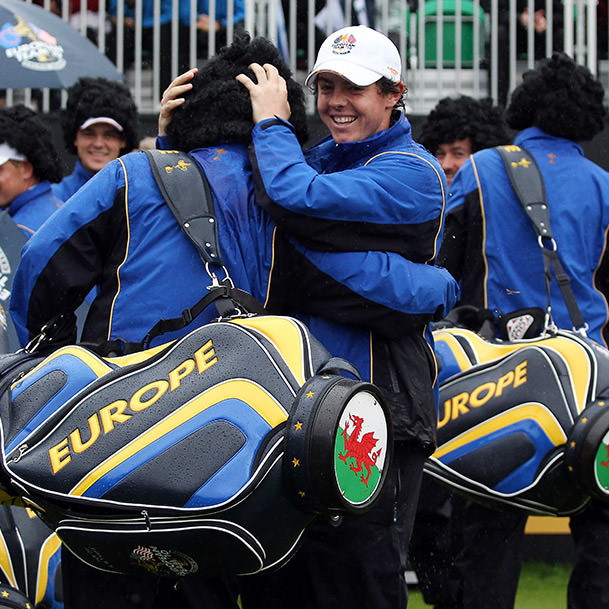 Rory at the Ryder Cup