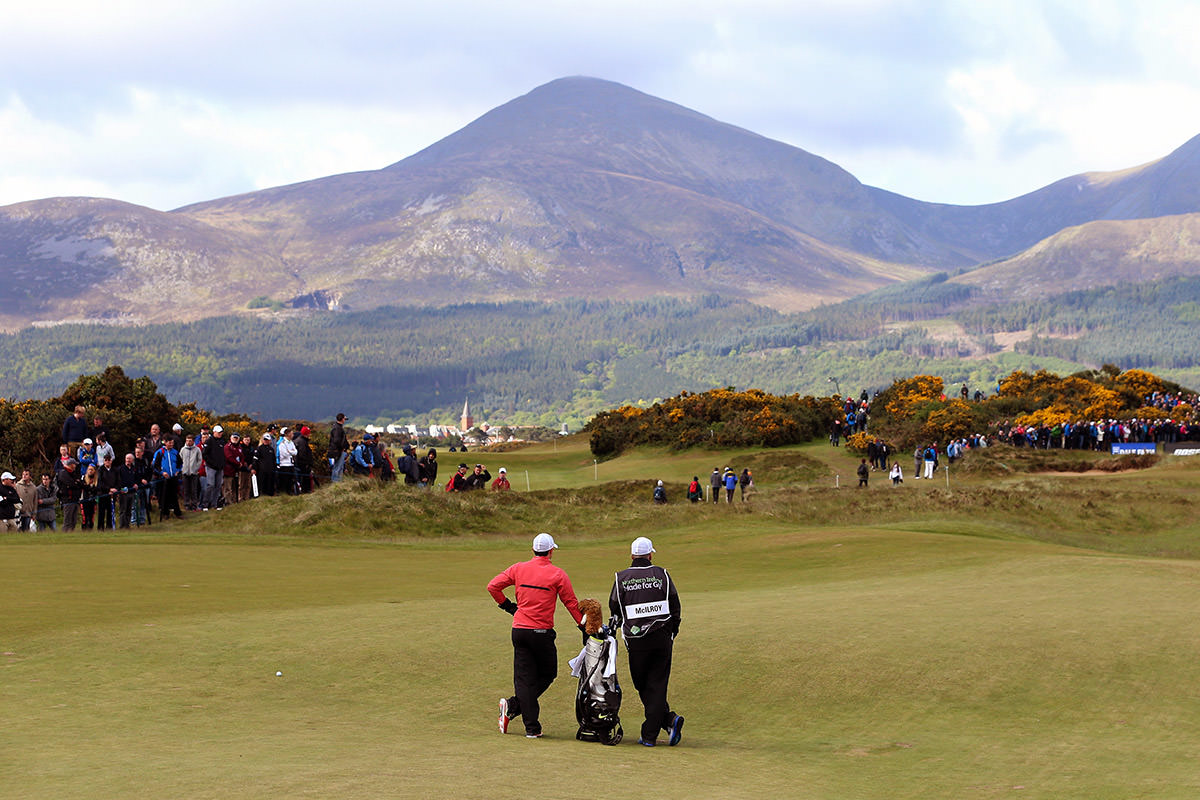 Rory at Royal County Down